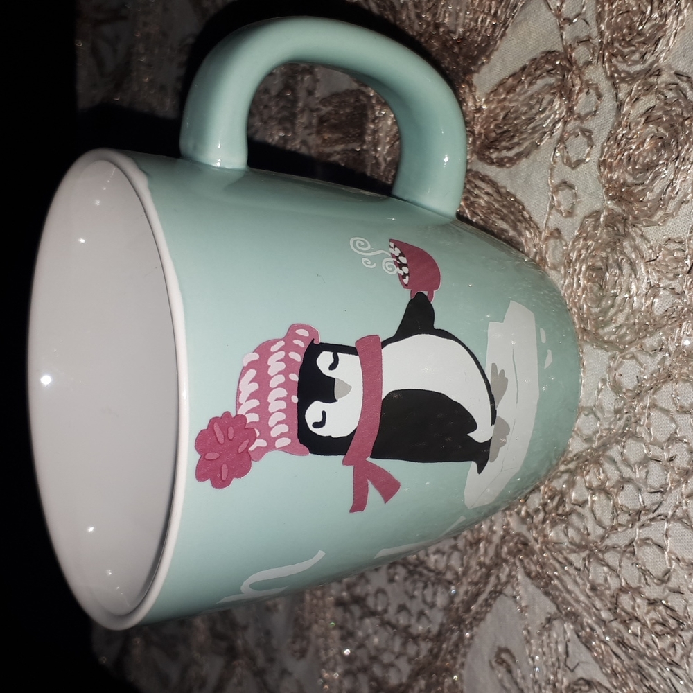 Little blue house mug - have an ice day